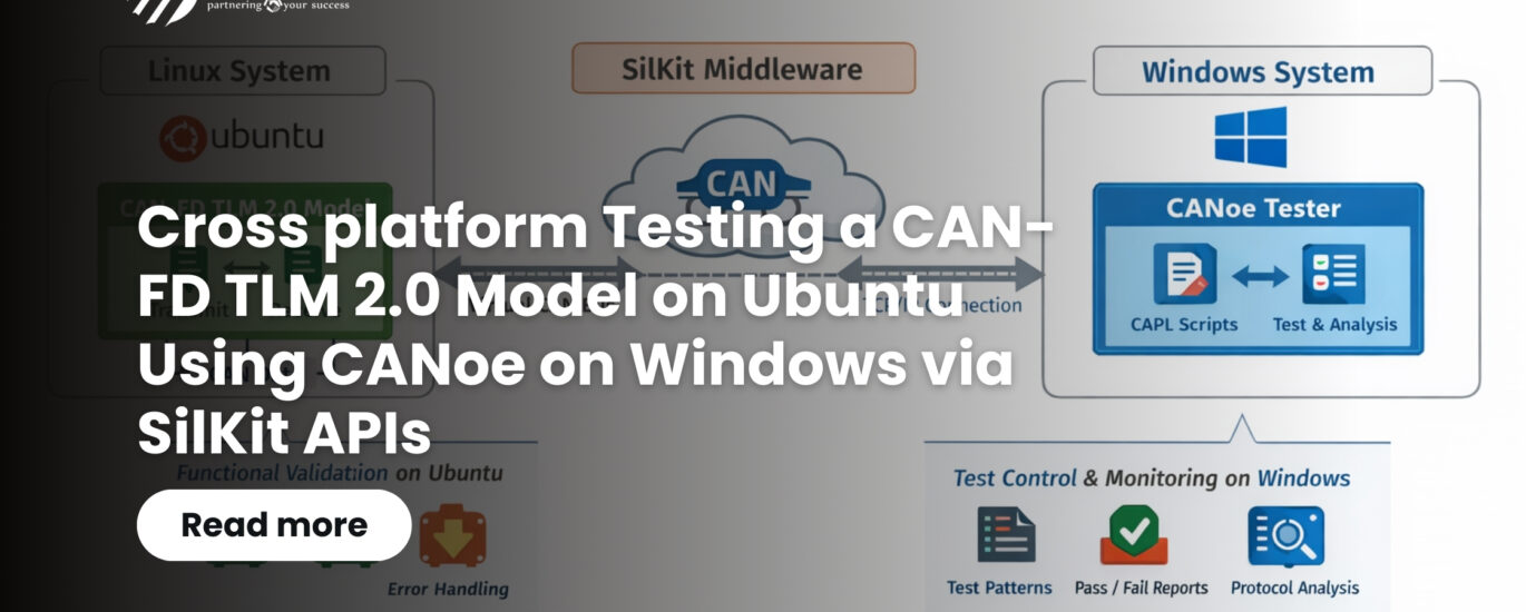 Cross platform Testing a CAN-FD TLM 2.0 Model on Ubuntu Using CANoe on Windows via SilKit APIs