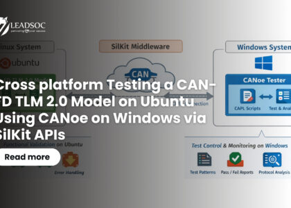 Cross platform Testing a CAN-FD TLM 2.0 Model on Ubuntu Using CANoe on Windows via SilKit APIs