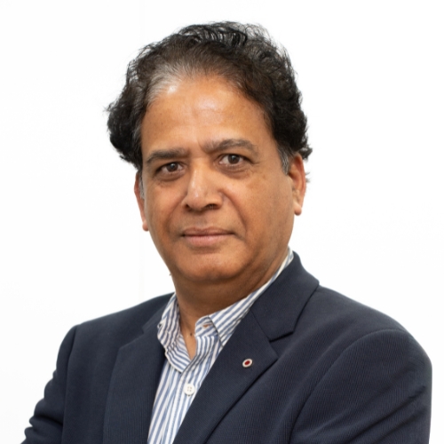 Professional headshot of Ashok Kumar Singh, Vice President of Software at Leadsoc Technologies Private Limited, wearing formal business attire with a confident, professional expression against a clean, neutral background.