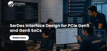 SerDes Interface Design for PCIe Gen5 and Gen6 SoCs