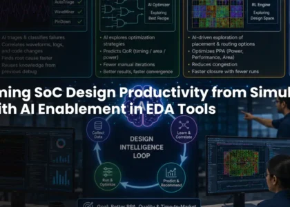 Transforming SoC Design Productivity from Simulation to Signoff with AI Enablement in EDA Tools