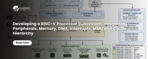 Developing a RISC-V Processor Subsystem: Integrating Peripherals, Memory, DMA, Interrupts, MMU and Cache Hierarchy